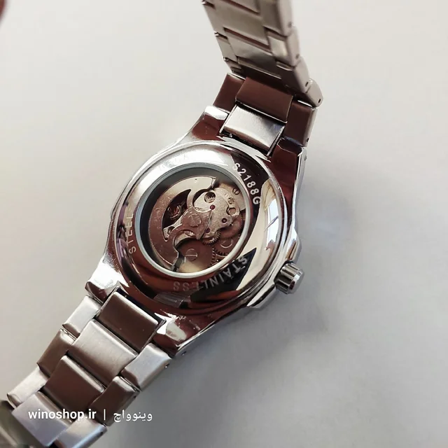 ساعت مردانه اتوماتیک طرح Patek Philippe Nautilus سکلتون