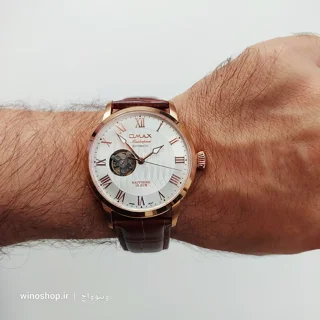 ساعت مردانه OMAX Masterpiece اتوماتیک با شیشه یاقوتی روی دست