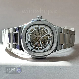 ساعت مردانه اتوماتیک طرح Patek Philippe Nautilus سکلتون