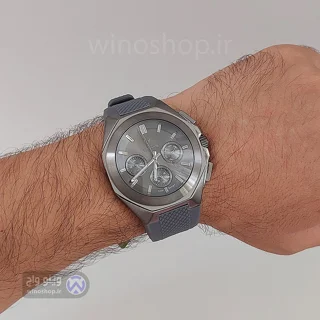 ساعت مردانه ویتوریا بند سیلیکونی سه موتور فعال سبک طراحی ایتالیایی